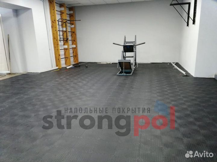 Модульная плитка пвх для гаража