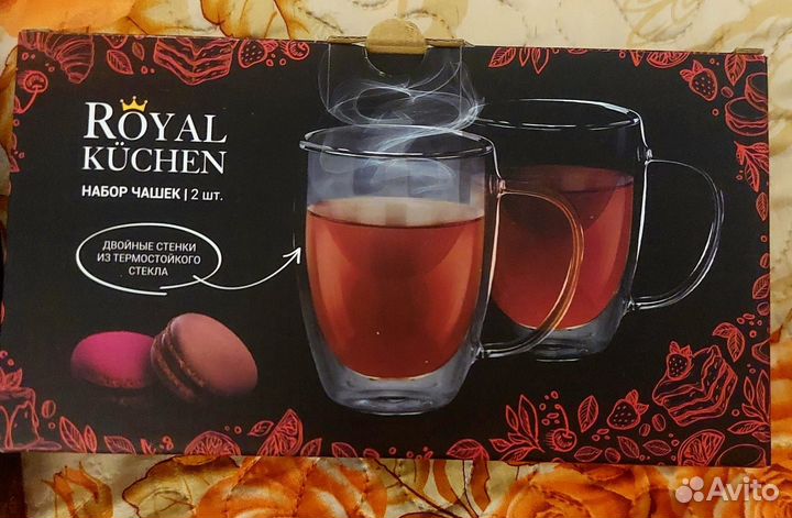 Френч-пресс, сахарница, кружки термост-е Магнит