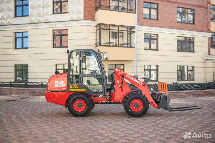 Мини-погрузчик Polar Badger WL50, 2023