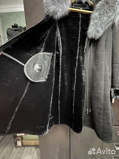 Дубленка женская 64 размер