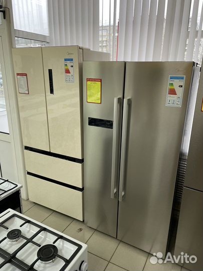 Новые Холодильники Side by Side Midea/Haier/Leran