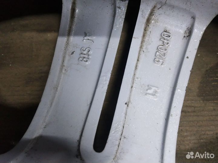 Литой диск r 16 opel