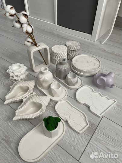 Изделия из гипса, декор из гипса, декор для дома