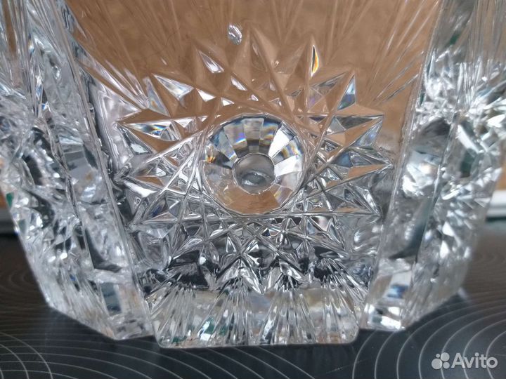 Ваза, салатник большой, фруктовница хрусталь СССР