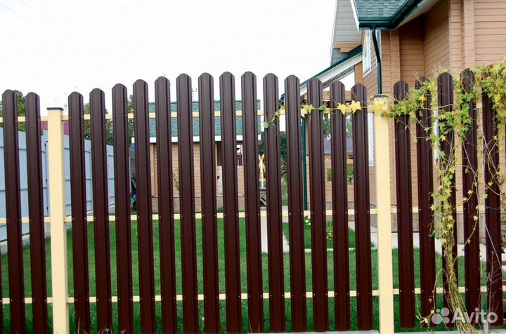 Штакетник металлический от производителя