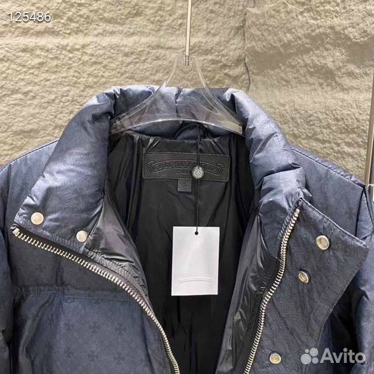 Chrome hearts пуховик и жилетка