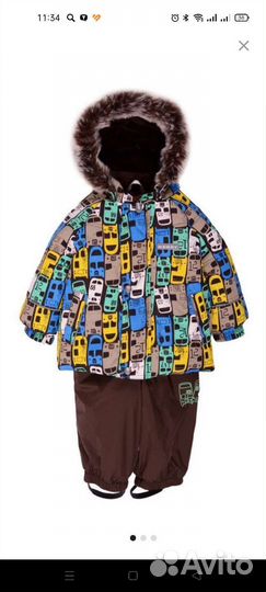 Зимний комплект kerry 80 в отличном состоянии