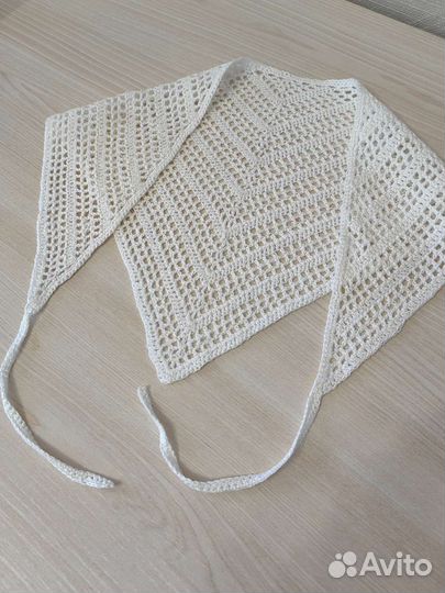 Вязаная косынка