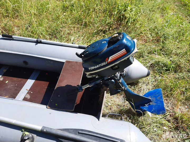 Продам лодку нельма 290 с мотором тохацу 5 лс