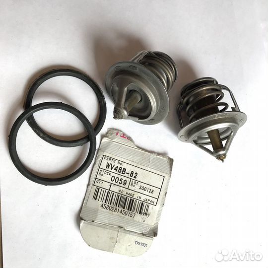 Крышка радиатора, термостаты (WV48B-82) QG18DE