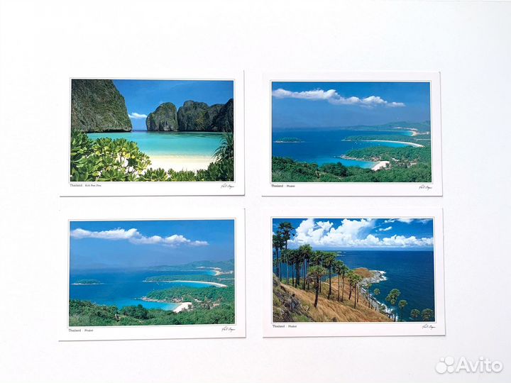 Открытки почтовые новые из Таиланда