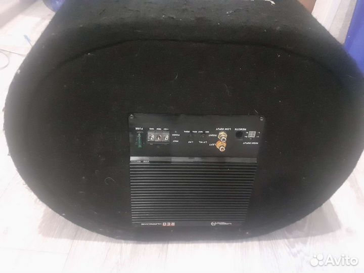 Сабвуфер активный Ural Hurricane Red 950W