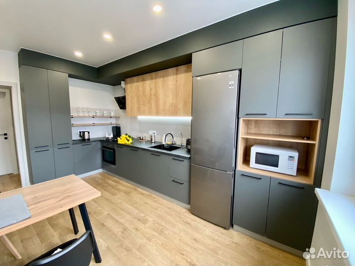 Прямая кухня на заказ. Производство в Челябинске