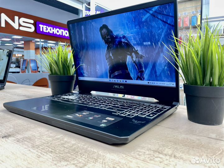 Игровой ноутбук asus TUF Ryzen 5/16Gb/GTX1650
