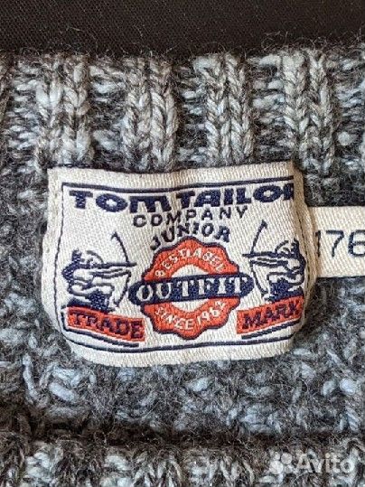 Свитер шерстяной Tom Tailor, S