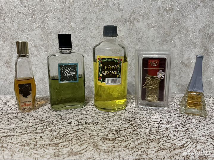 Одеколоны и духи СССР