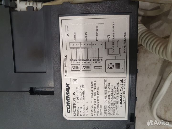 Видеодомофон бу commax