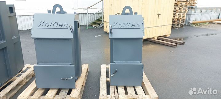 Котел твердотопливный