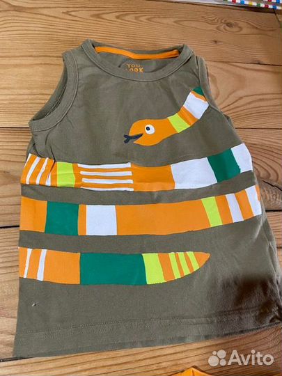 Шорты м футболки Mothercare, 104