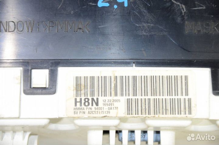 Панель щиток приборов приборная панель Hyundai