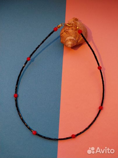 Колье ручной работы