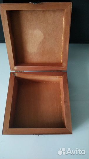 Деревянные коробочки из под чая