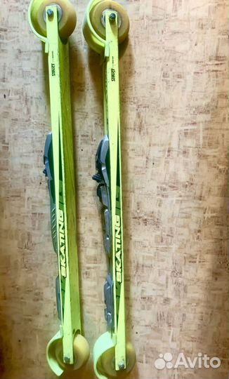 Лыжи роллеры коньковые start