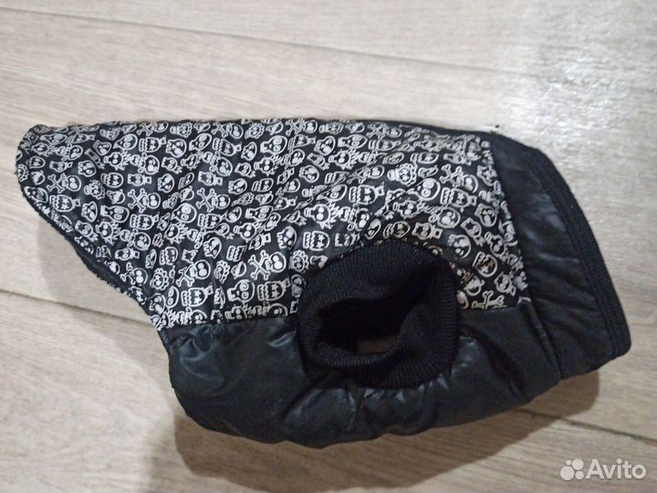 Теплый жилет для собак мелких пород на весну