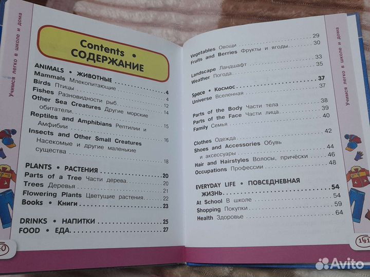 Книга Английский визуальный словарь