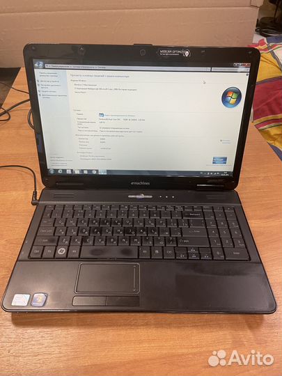 Ноутбук eMachines E725