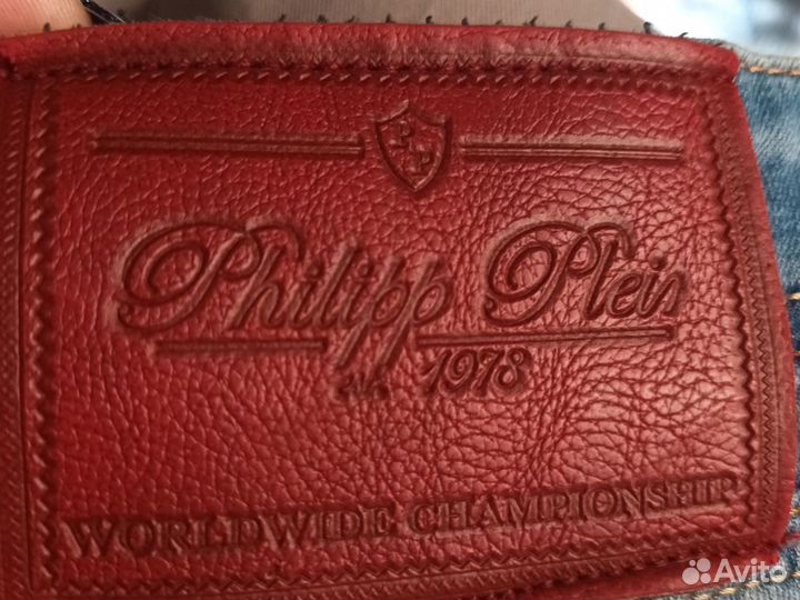 Джинсы Philipp Plein с Минни Маус