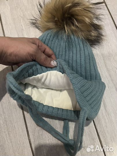 Шапка для девочки зима