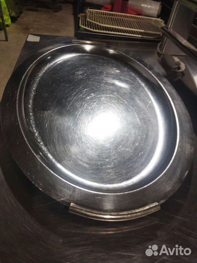 Блюдо сервировочное из нержавейки