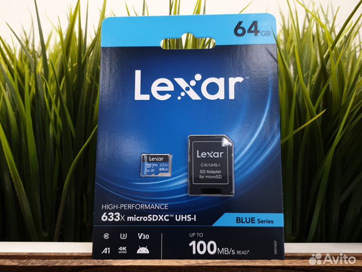 Карта памяти Lexar 32/64/128GB