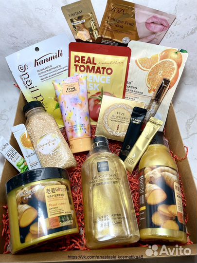 Бьюти Бокс, Набор косметики, Подарок, 16 продуктов