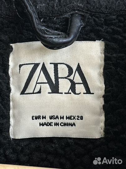 Дубленка косуха zara