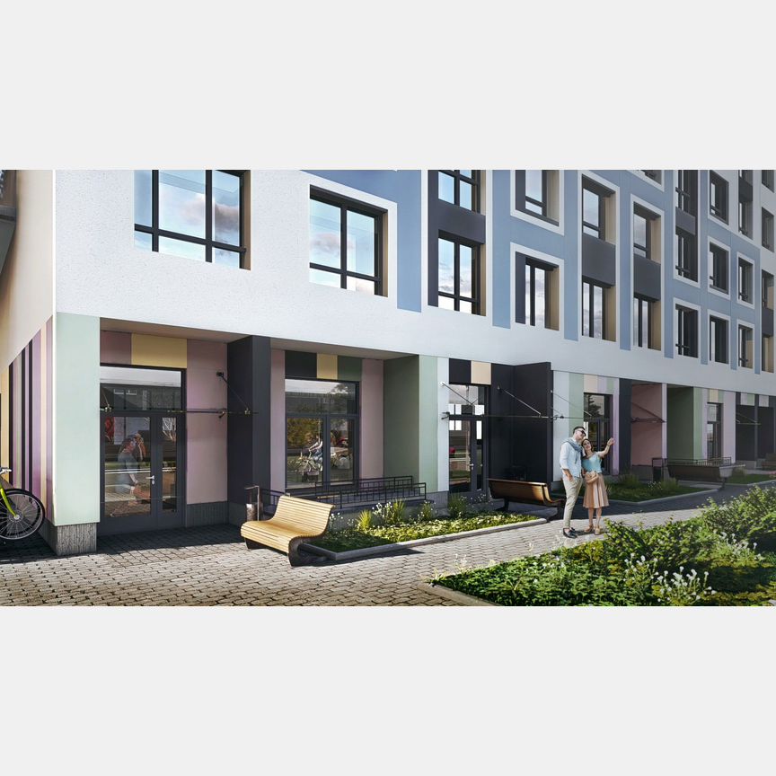 1-к. квартира, 45,7 м², 17/22 эт.