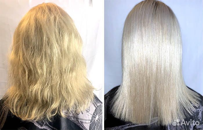 Ботокс Кератин Нано прикорневой объем полировка