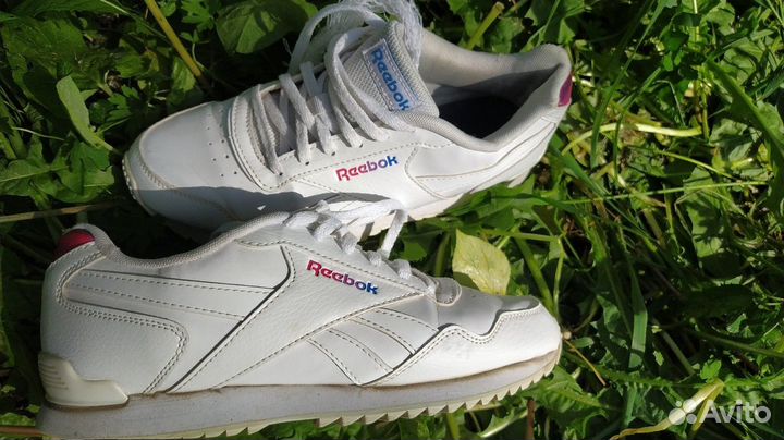 Кожаные кроссовки Reebok 37 разм (24 см) оригиналы