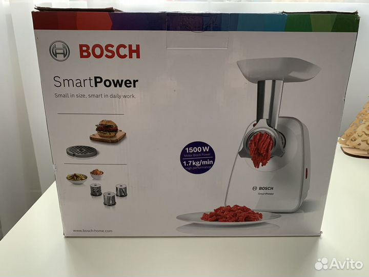 Мясорубка Bosch новая mmwp2004