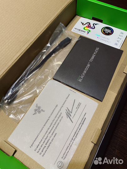 Игровая клавиатура Razer BlackWidow V3 TKL (новая)