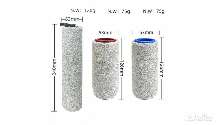 Набор щеток и фильтров для Xiaomi Roborock Dyad