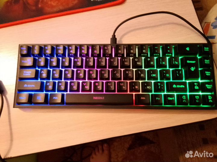 Клавиатура проводная мембраная