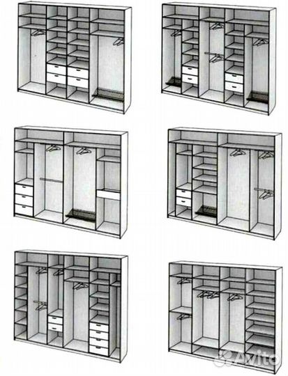 Шкаф купе в нишу за 3 дня