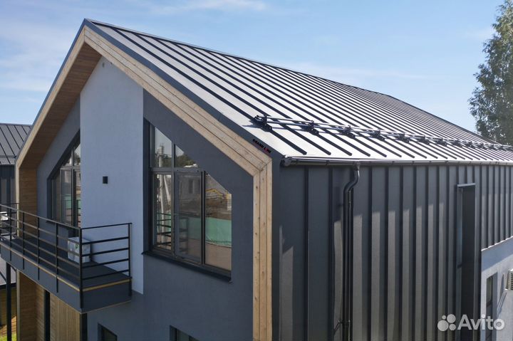 Кликфальц / Фальцевая кровля