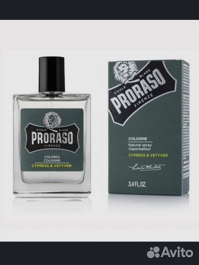 Одеколон Prorasso Cypress & Vetyver 100 ml