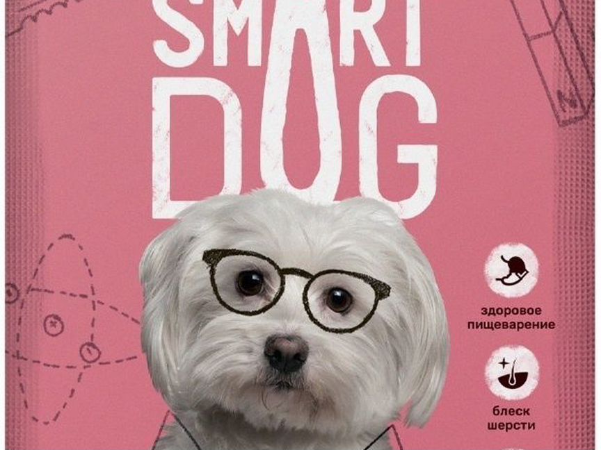 Smart Dog паучи паучи для взрослых собак малых и с