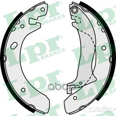 Комплект тормозных колодок 07510 07510 Lpr