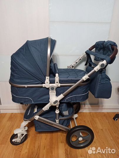 Коляска 3 в 1 luxmom 518 модель