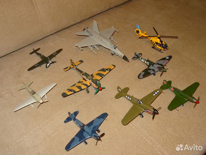 Модели самолетов в масштабе 1/72